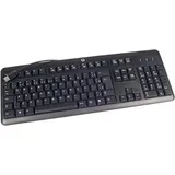 HP 672647-043 USB QWERTZ Deutsch Schwarz Tastatur (672647-043)