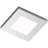L&S LED Aufbauleuchte 2 Kunststoff 0,5 cm inkl. Leuchtmittel grau