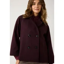 More & More Kurzmantel in Bordeaux - 42