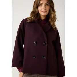 More & More Kurzmantel in Bordeaux - 42