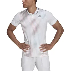 adidas Tennis-Polo Melbourne Freelift weiss Herren