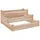 vidaXL Hochbeet 120 x 120 x 56 cm Braun