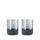 BLOMUS Windlicht Calma 2tlg. Stein, Marmor, Granit Grau Dunkelgrau