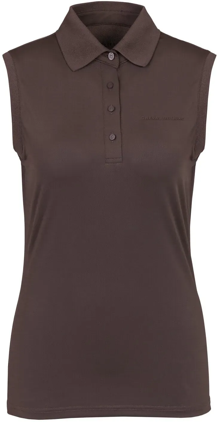 Cheval de Luxe Funktions-Polotop chocolate S