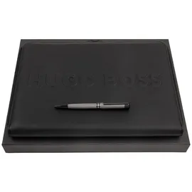 HUGO BOSS Schreibmappe Label Writing Set L Black