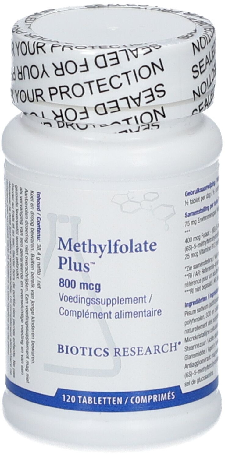 Biotics Research® Methylfolate PlusTM 120 pc(s) comprimé(s)