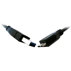 USB-Kabel Type-A Stecker auf USB 2.0 Micro B Stecker, 45cm