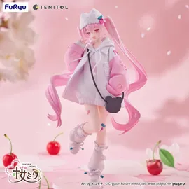 FuRyu Hatsune Miku Tenitol Sakura Miku Cool style [petit] 19 cm