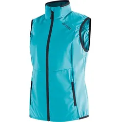 MAIER SPORTS Damen Weste Brims Vest Softshellweste, tealpop/nightsky, 38