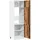 vidaXL Kühlumbauschrank Altholz-Optik 60 x 57 x 207 cm Braun
