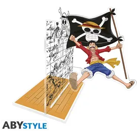 Abysse Deutschland ONE PIECE - Acryl® Bookend - Luffy with his flag