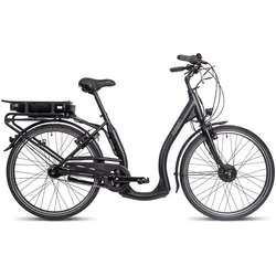 Hawk E-City Comfort Fahrrad - schwarz