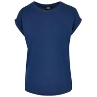 URBAN CLASSICS Ladies Extended Shoulder Tee T-Shirt, spaceblue, XXL