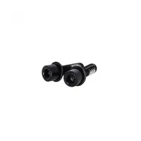 Tektro Bremssattelschraube Flatmount 17 mm Schwarz Paar
