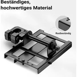Wiltec Sägeführung für Kettensägen 5-15 cm mobiles Sägewerk 200 mm x 70 mm x 203 mm