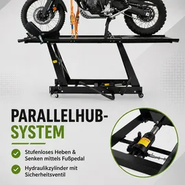 Trutzholm Hydraulikheber Metall 68 cm schwarz