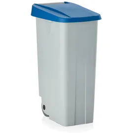 Was Abfalleimer 110 l Blau