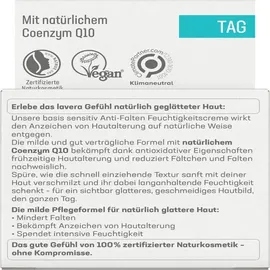 Lavera Basis Sensitiv Anti-Aging Feuchtigkeitscreme Q10 50 ml