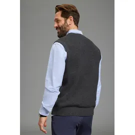 MAN'S WORLD Pullunder mit Struktur Grau XL
