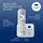 Panasonic KX-TG6861GS perl-Silber