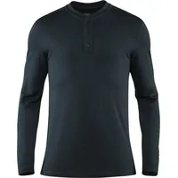 Fjällräven Langarmshirt Fjällräven M Singi Merino Henley Herren blau S