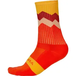 Endura Zacken Socken paprika S-M
