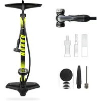 Aaron Luftpumpe Sport One in Gelb Fahrrad-Stand-Pumpe für alle