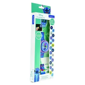 Lexibook Disney Stitch 20 Bilder Projektionsuhr Digital Blau