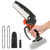 Mini Akku Kettensäge 6 Zoll für Einhell Power X-Change, 18V Akku-Astkettensäge, Starke Elektro-Handkettensäge für Holz, Astschere & Gartenarbeit (ohne Akku & Ladegerät)