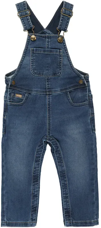 Mayoral - Jeans-Latzhose COMFY in medium blue denim, Gr.92