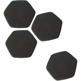 Rocada Sitzhocker 1828-4-1 Kunststoff 45 x 0,45 x 0,45 cm Grau/Schwarz