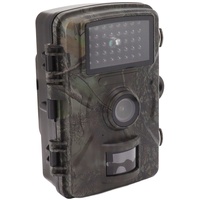 Wildkamera, 1080P 16MP Farbbildschirm, Bewegungserkennung, Nachtsicht, Wasserdicht, Zur Tierbeobachtung