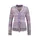GOLDNER Strickjacke Langarm Jacke Damen mit Grafikmuster und V-Ausschnitt Bunt 38