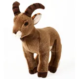 Uni-Toys - Steinbock, stehend - 30 cm (Höhe) - Plüsch-Ziege - Plüschtier, Kuscheltier