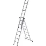 MUNK Aluminium-Mehrzweckleiter 3 x 7 Sprossen (11107)