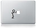 Leaning Man Macbook Pro 13 15 Macbook Air 11 13 inch decal sticker Aufkleber art for Apple Laptop