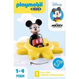 Playmobil 1.2.3 & Disney Mickys Drehsonne mit Rasselfunktion