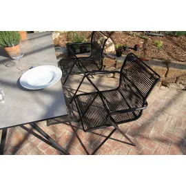 ACAMP Stapelstuhl Alpha Rope 55 x 57 x 83 cm anthrazit 6 St.