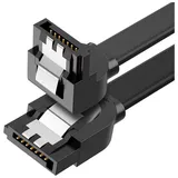 UGREEN rechtwinkliges Sata 3.0 Kabel 0,5m schwarz (us217)