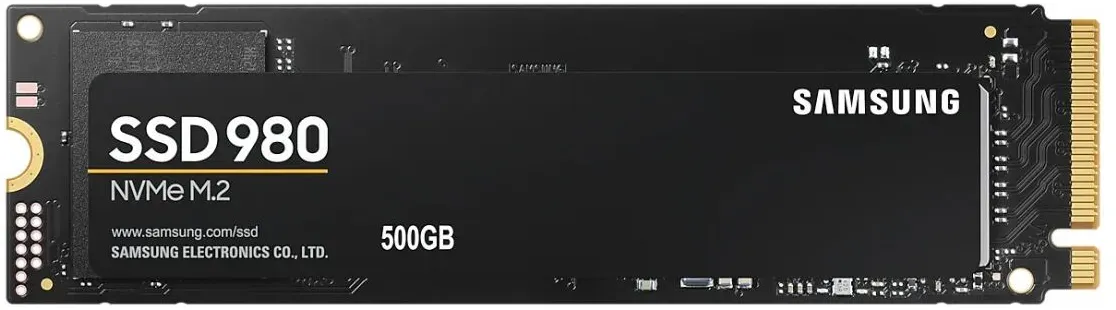 Samsung 980 500 GB M.2 PCI Express 3.0 NVMe V-NAND MLC
