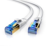 Primewire Flachbandpatchkabel CAT 8 - Gigabit Ethernet LAN Kabel - 40 Gbit/s - S/FTP PIMF Schirmung - Netzwerkkabel - 5m
