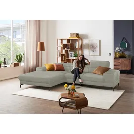 W.Schillig Eckcouch Chenille 3-Sitzer Grau