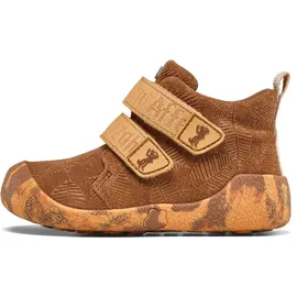 Affenzahn Leder Talky Affen Jungen Klettschuh in braun Größe 22 EU