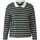 s.Oliver Langarm-Poloshirt mit Streifen - petrol|mehrfarbig - 32