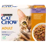 Purina Cat Chow Adult Lamm mit grünen Bohnen 85g x 85 g