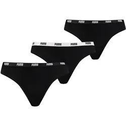 PUMA Damen Unterhose String 3er Pack