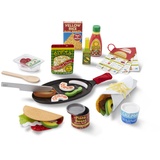 Melissa & Doug Fill & Fold Taco & Tortilla Set,