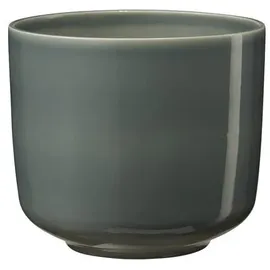 Söndgen Keramik Übertopf Bari Ø 19 cm grünblau H 17 cm glänzend