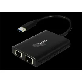 Allnet USB 3.0 Typ-A Netzwerk Adapter 2x + 1x USB 3.0 Hub ALL-NC-2G-102-USB-A ALLTRAVEL*