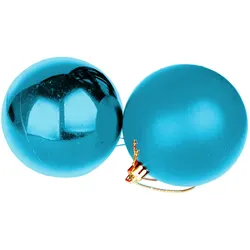 8er Christbaumkugeln Weihnachtskugeln Baumschmuck matt/glänzend Ø8cm